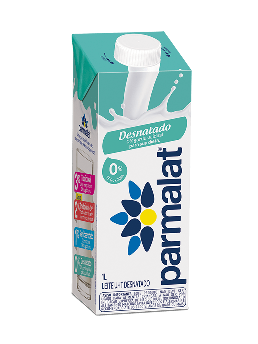 Leite UHT Desnatado 1l