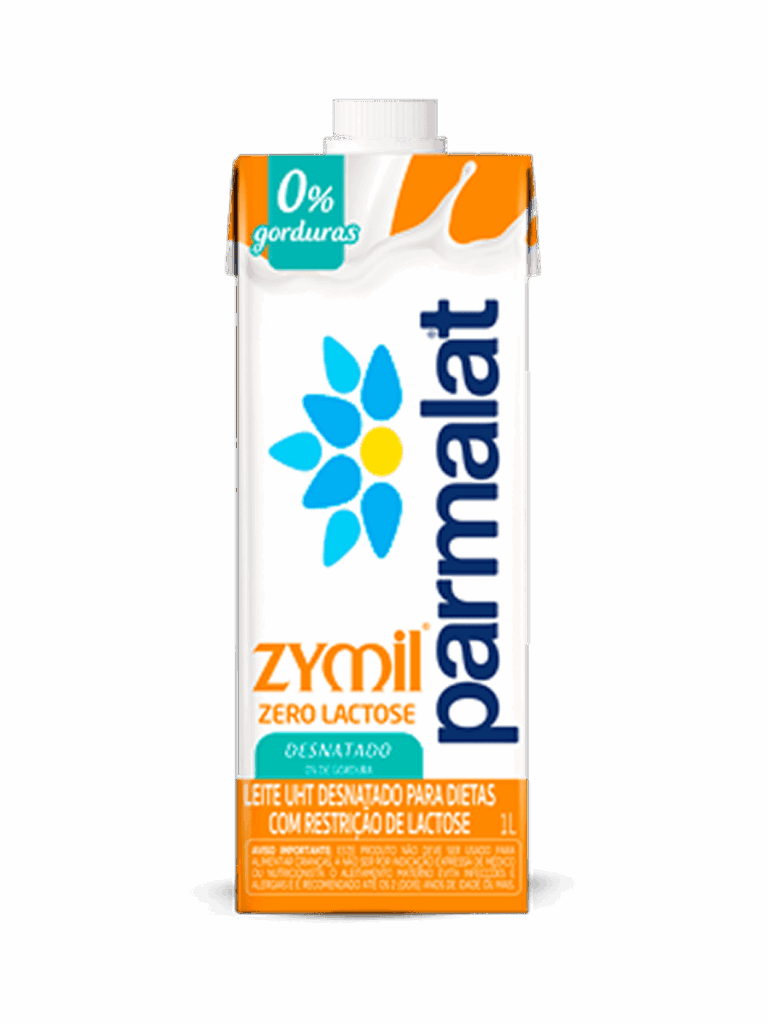 Leite Zymil Zero Lactose Desnatado 1l