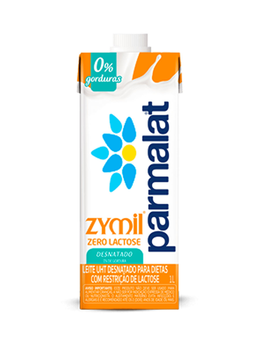 Leite Zymil Zero Lactose Desnatado 1l