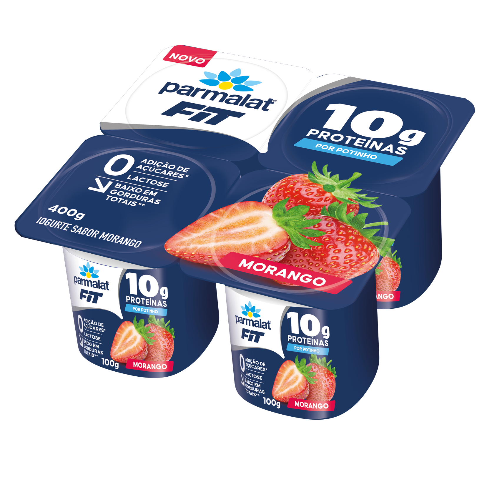 Iogurte Fit – Polpa Morango